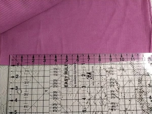 Light Purple/Pink Cotton Corduroy Fabric BTHY 18" x 60" Wide Wale - Picture 1 of 2