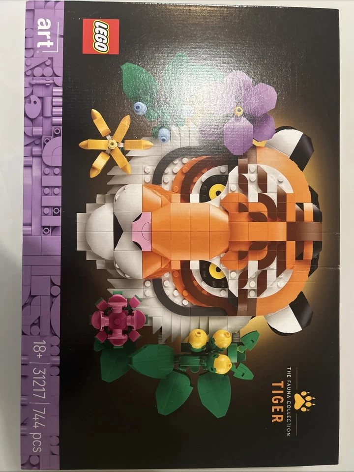 LEGO Art 31217 The Fauna Collection Tiger Building Kit New Sealed - Image 1 of 1
