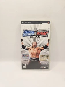 Smack Down VS Raw 2007 PSP Sony PlayStation Portable PAL-ITA Komplett - Bild 1 von 6