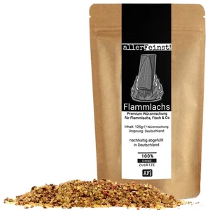 Flammlachs Gewürz - Premium Würzmischung für skandinavischer Feuerlachs 125g - Bild 1 von 8