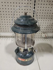 Vintage RARE 1984 Coleman CL1 Model 286 Dark Green Single Mantle Camping Lantern - Bild 1 von 9