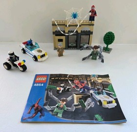LEGO Spider-Man: Doc Ock's Bank Robbery (4854) 100% Complete w/Manual