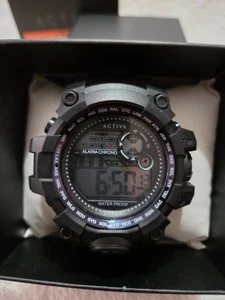 NUEVO Activa x Invicta Digital ACW430-005 Negro - Imagen 1 de 5