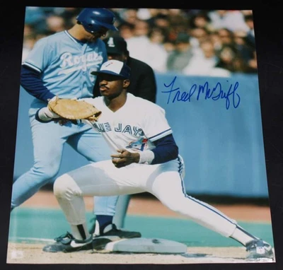 Fred McGriff Signed 8x10 Photo Toronto Blue Jays Autograph D13175 - Image 1 of 3