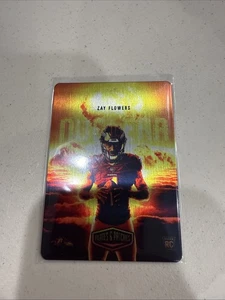 💥NUCLEAR ZAY FLOWERS (RC) -CASE HIT!- 2023 PANINI PLATES & PATCHES - Picture 1 of 2