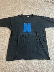 Vintage Elektra Nonesuch Single Stitch Baumwolle T-Shirt X Large schwarz - Bild 1 von 9