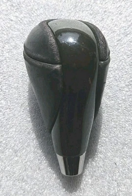 06-13 LEXUS IS250 IS350 A/T AUTOMATIC SHIFTER SHIFT KNOB BLACK LEATHER Y3996 - Image 1 of 4