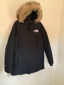 The North Face M Down 550 Black Parka Jacket - Picture 1 of 12