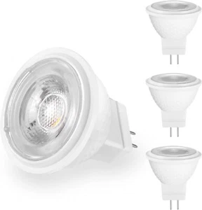 4X Lampada Riflettore LED GU4 MR11 Ceramica Bicchiere, 3W, 120° Angolo di Radiazione - Foto 1 di 3