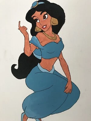 Caja individual de lona pintada a mano  Foto 1 de 4