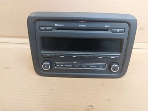 SKODA FABIA VRS MK2 CAR RADIO STEREO CD PLAYER HEAD UNIT 2007-2014 5J0035161D - Picture 1 of 4