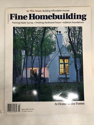 Fine Homebuilding March 2002 Finishing Hardwood Floors & Addition Foundations - Image 1 of 4