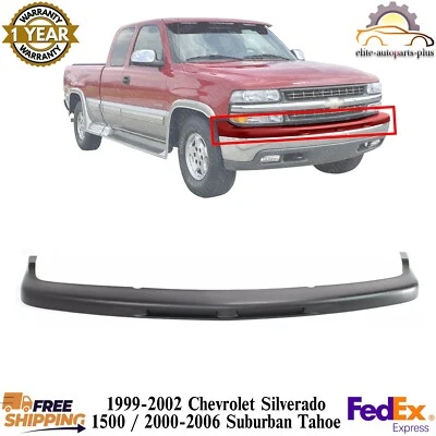 Front Bumper Trim Primed For 1999-2002 Silverado 1500 / 00-06 Suburban Tahoe - Image 1 of 4