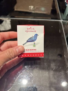 Hallmark Keepsake 2015 Blue Bunting Ornament - Picture 1 of 5