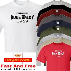 Camiseta Reggae Original Rude Boy Skinhead MOD SKA 1969 SKA - Imagen 1 de 15
