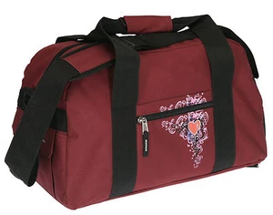 Sporttasche Mädchen Elephant Reisetasche klein Kinder Sport 11490 Herz Dunkelrot - Bild 1 von 9