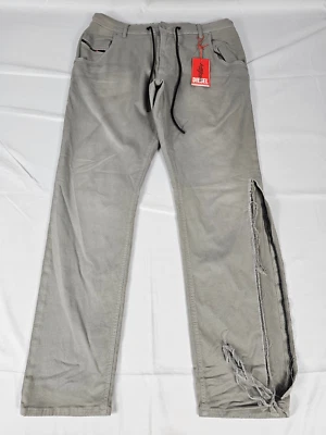 Diesel Krooley-E-NE Jogg Jeans Sweat Jeans grau Größe 38/32 - Bild 1 von 4