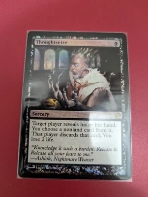1x Thoughtseize - Foil NM, English MTG Theros - Image 1 of 2