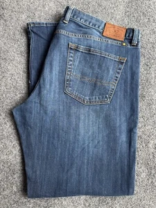 Lucky Brand 361 Vintage Straight Men's Jeans 40×32 Blue Stretch Denim Whiskers - Picture 1 of 3