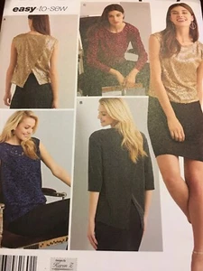 Simplicity Pattern 8260 Misses Top In Two Lengths Fabric Variation Uncut 8260 - Picture 1 of 4