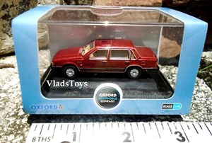 Oxford Auto Diecast 1/76 Scale Volvo 760 - Redwood Metallic 76VO002 - Picture 1 of 5