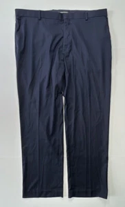 Murano Zac Fit Dress Pants Mens Size 40x30 Blue Flat Front Straight Leg - Picture 1 of 5