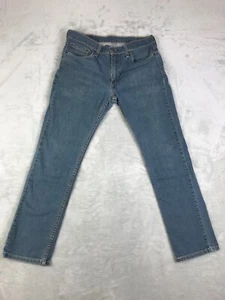 Pantalones de mezclilla Levis 511 para hombre 33x30 ajustados azules - Imagen 1 de 10