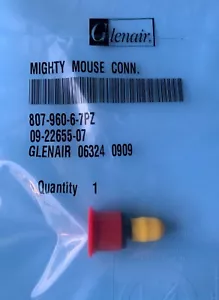 807-960-6-7PZ GLENAIR MIGHTY MOUSE CONNECTOR Circular MIL Spec 09-22655-07 - Bild 1 von 3
