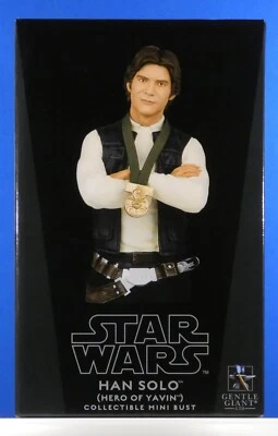 MINI BUSTO HAN SOLO HERO OF YAVIN | Star Wars New Hope ANH | Gentle Giant Studios Foto 1 de 4