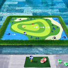 Golf flottant vert pour piscine, golf putting green pour piscine ensemble comprend chipping M