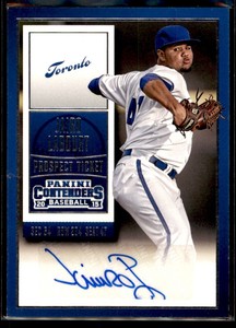 Jairo Labourt 2015 Panini Contenders RC Autograph Rookie Auto #23 Dominican