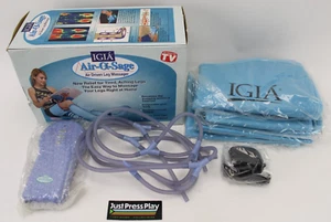 IGIA Air-O-Sage Air Driven Leg Massager - New Open Box/NOS - Picture 1 of 19