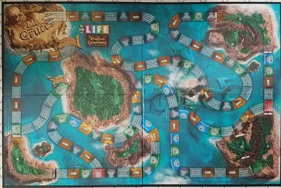 Pirates of Caribbean Dead Man's Chest Ed.- Replacement Gameboard + Instructions - Image 1 of 4