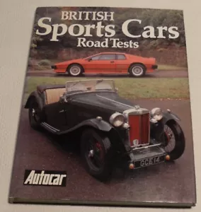 Autocar British Sports Cars Road Tests 1982 Lotus, MG, Austin-Healey, Jaguar etc - Imagen 1 de 5