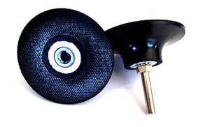 2 MANDRILES GOIATH INDUSTRIAL 3" TIPO R SOPORTE DE DISCO MANDRILES BLOQUEO GIRO EN LIJADO - Imagen 1 de 2