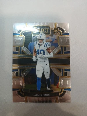 2023 Panini Select - Concourse Jaylon Jones #42 Silver Prizm (RC) - Image 1 of 2