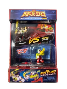 Akedo Ultimate Arcade Warriors - Chux Lee Vs Epic Crackup Actionfiguren - Bild 1 von 3