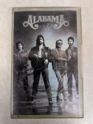 Alabama -Alabama Live (Cassette 1988) Country Music **Buy 2 Get 1 Free** - Image 1 of 4