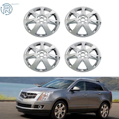 Set of 4 20" Chrome Clad Wheel Covers For Cadillac SRX Quality 2010-2013 - Image 1 of 4