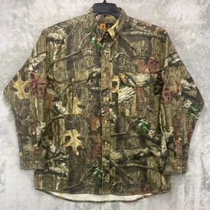 Browning Men's Camo Shirt XL Wasatch Breakup Infinity Odorsmart Flap Pockets - Picture 1 of 11