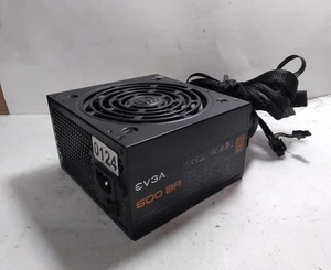 EVGA 600 BA 80 Plus Bronze 600W ATX Non-Modular Power Supply #0124 - Photo 1/11