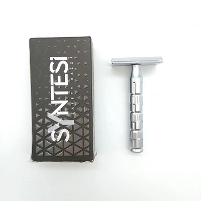 Goodfellas Sicherheitsrasierer Rasur Pflege Syntesi Stainless Steel Beardstil - Bild 1 von 4