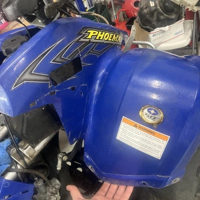 Guardabarros delanteros Polaris Phoenix 200 2005-2015 plástico azul Foto 1 de 4