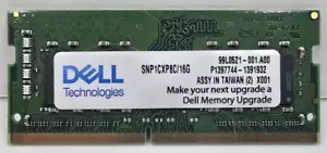DELL 16GB DDR4 RAM SODIMM 3200 mhz - Picture 1 of 6