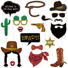 18pcs Western Cowboy Photo Booth Props for Party Decoration-SO