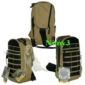 Highland Tactical Expo Shoulder Sling Bag-Dessert-Black 7.25L (One Bag) - Picture 1 of 4