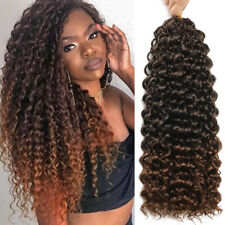 18" Gogo Curl Crochet Hair Synthetic Deep Twist Beach Curly Crochet Braids Hair