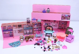 LOL Surprise Pop Up Store Carry Case Playset Display Mini Dolls Accessories LOT - Picture 1 of 16