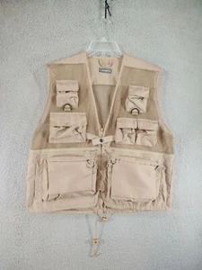 Campco Vest Size Large Mens Safari Hunting outdoor Cargo Fishing Camping utility - Picture 1 of 10