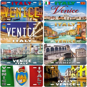 Matrícula de coche Venecia Italia novedad - Imagen 1 de 12
